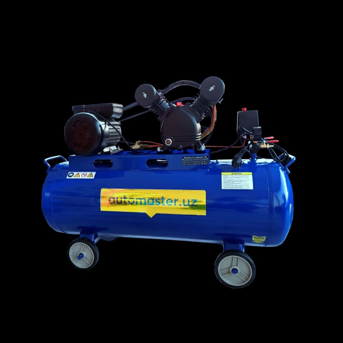 Компрессор воздушный 100L, 8бар, 220V, AU-H170V1.5/100 // automaster.uz